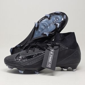 Nike Zoom Superfly 10 Elite FG Black Soccer Cleats FQ1454-002 Men's Size 6.5 New